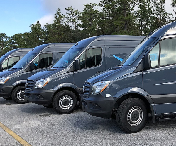 Fleet Vehicle Pressure Washing